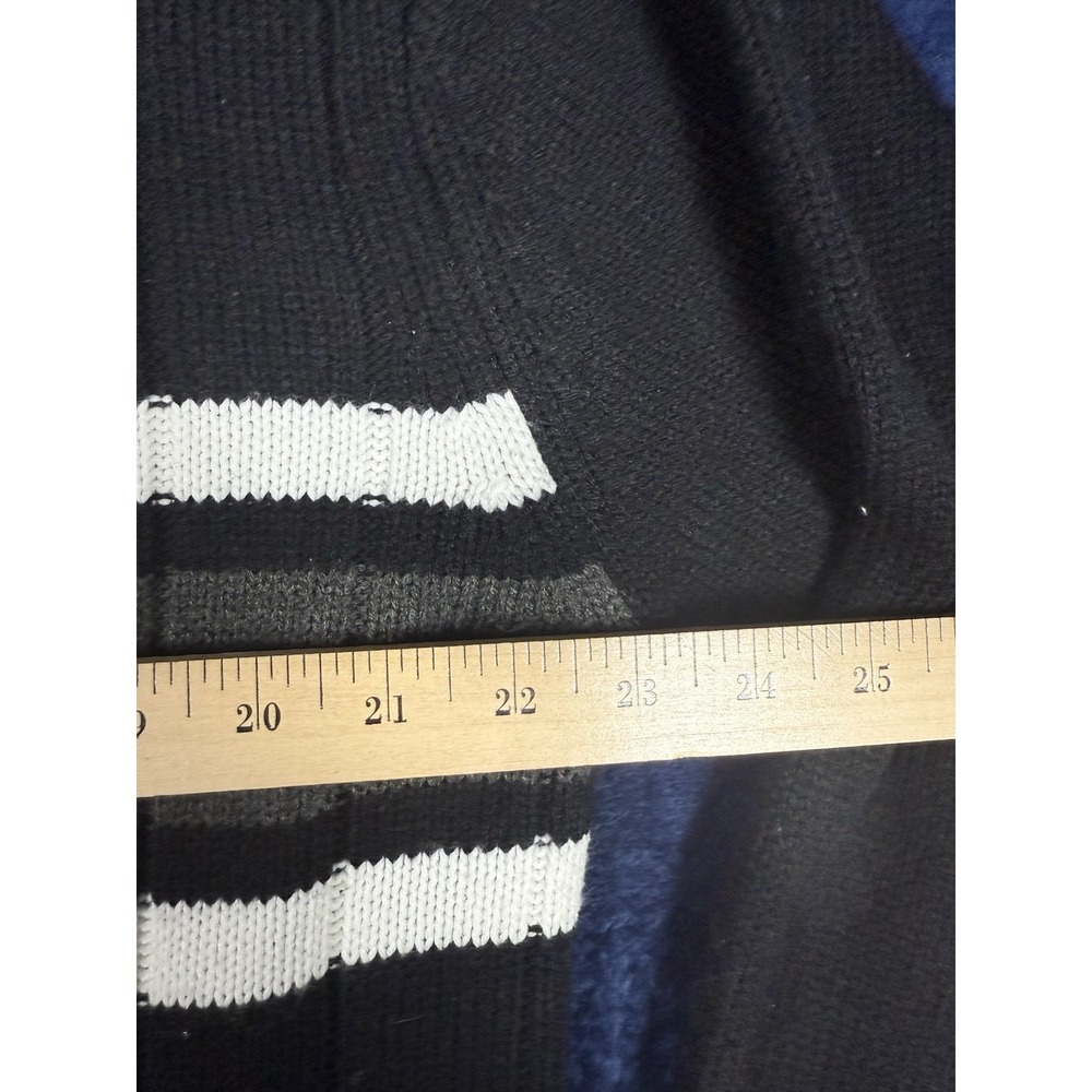 Southpole L Black White Gray 1/4 zip sweater - Picture 4 of 7